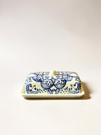 Indigo Mosaic Butter Tray