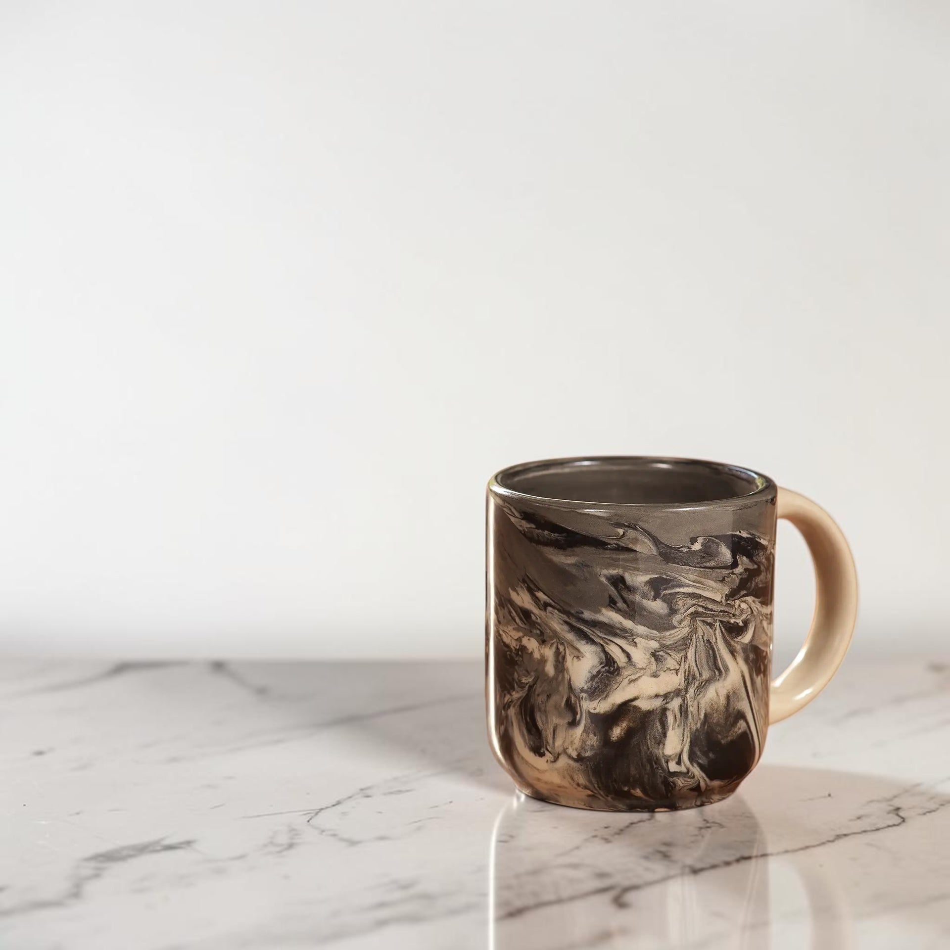 Ceramic Mug - Carbon pack of 2