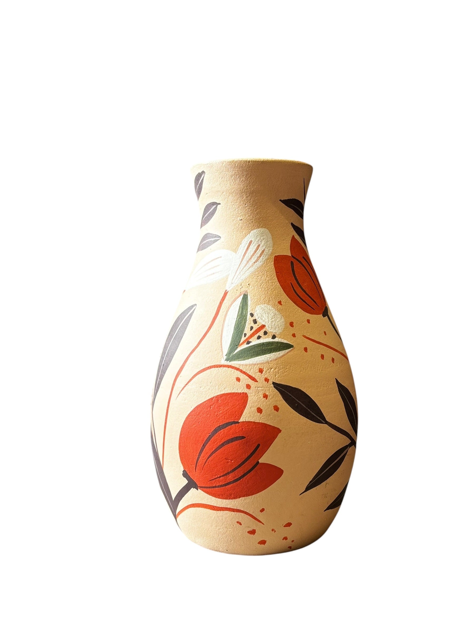 Prithvi Terracotta Vase – Handmade Earthen Home Decor