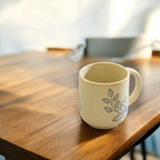 Ivara Ceramic Coffee Mug - Set of 2, Handcrafted Stoneware