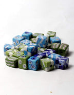 Beads - Blue Pottery Assorted (pack of 20)