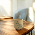 Ivara Ceramic Coffee Mug - Set of 2, Handcrafted Stoneware