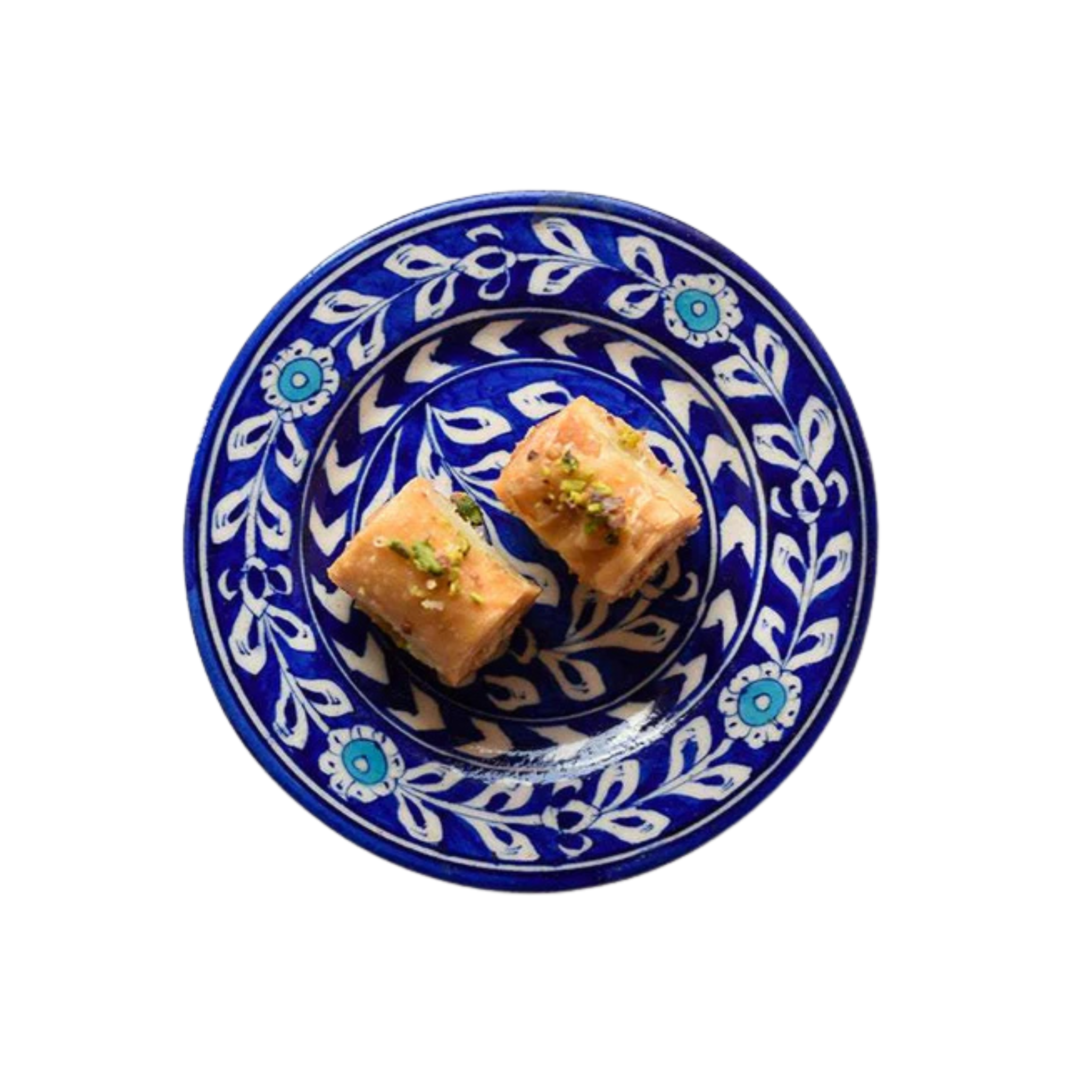Handcrafted Pasta Bowl – Elegant Blue pottery