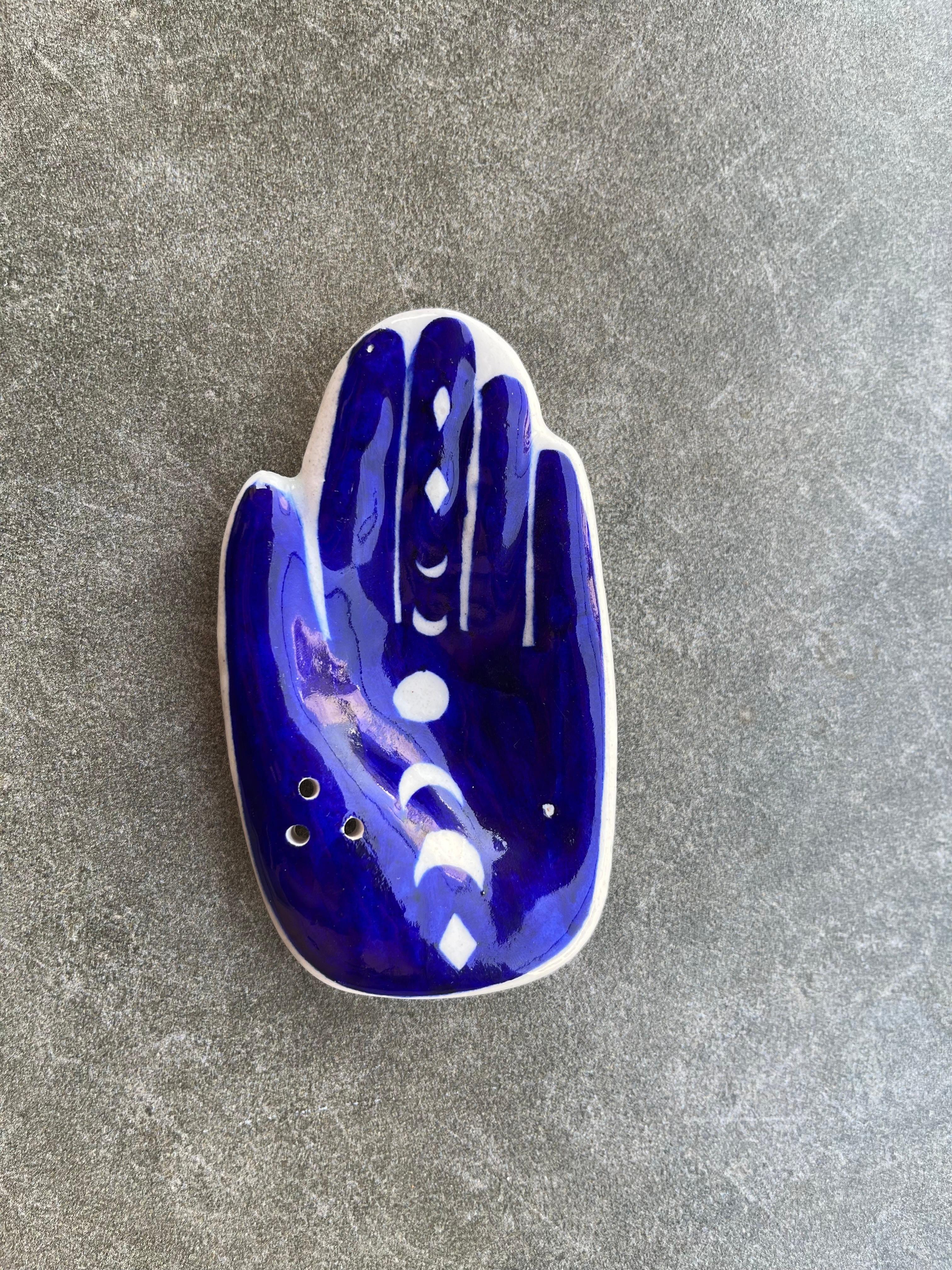 Handcrafted Palm-Shaped Incense Stick Holder